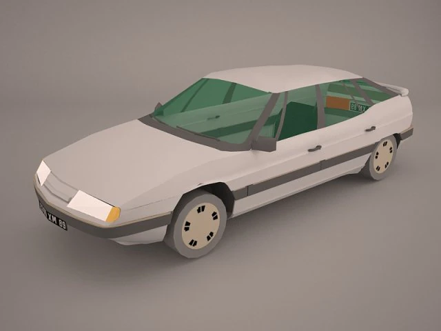 雪铁龙xm 3D 模型 .c4d .max .obj .3ds .fbx .stl .blend 