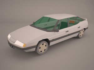 citroen xm Modèle 3D