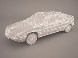 雪铁龙xm 3D 模型