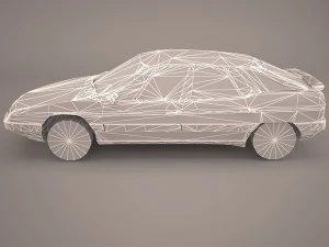 雪铁龙xm 3D 模型