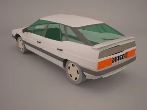 雪铁龙xm 3D 模型