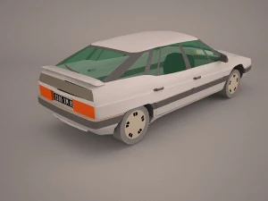 雪铁龙xm 3D 模型