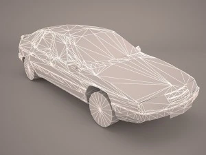 雪铁龙xm 3D 模型