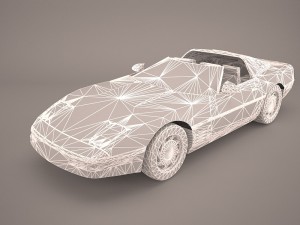 chevrolet corvette c5 z06 Modelo 3D