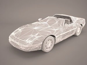 chevrolet corvette c5 z06 3D Model