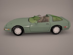 chevrolet corvette c5 z06 Modelo 3D