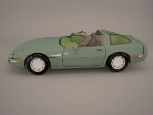 chevrolet corvette c5 z06 3D Model