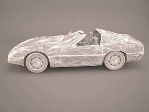 chevrolet corvette c5 z06 Modelo 3D