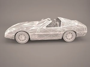 chevrolet corvette c5 z06 3D Model