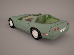 chevrolet corvette c5 z06 Modelo 3D