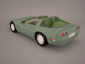 chevrolet corvette c5 z06 3D Model