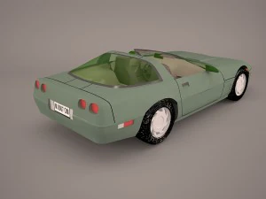 chevrolet corvette c5 z06 3D Model