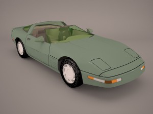 chevrolet corvette c5 z06 Modelo 3D