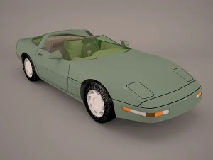 chevrolet corvette c5 z06 3D Model