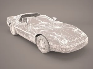 chevrolet corvette c5 z06 3D Model