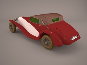 delage special roadster 3D Модель