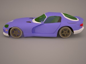 dodge viper 3D Model