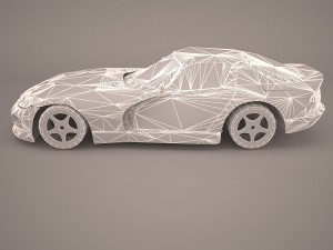 dodge viper 3D Model