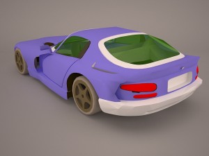 dodge viper 3D Model