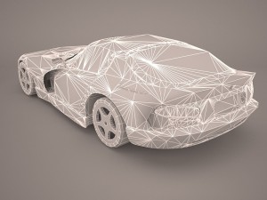 dodge viper 3D Model