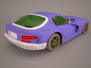dodge viper 3D Model