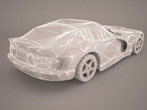 dodge viper 3D Model