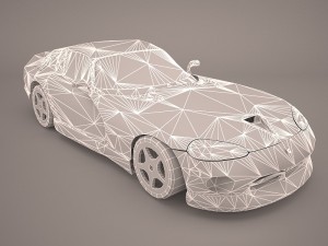 dodge viper 3D Model