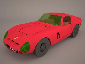 ferrari 250gtot 1962-63 3D Model