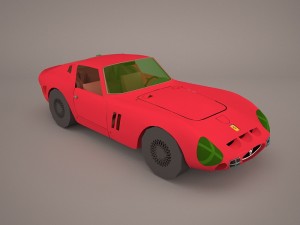 ferrari 250gto 1962-63 3D Модель
