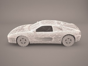 ferrari 348 tb 1989-1995 3D Model