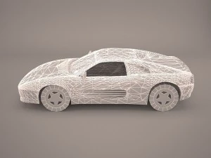 ferrari 348 tb 1989-1995 3D Model