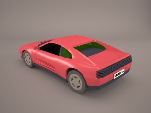 ferrari 348 tb 1989-1995 3D Model