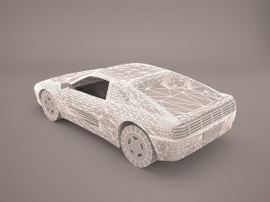 ferrari 348 tb 1989-1995 3D Model