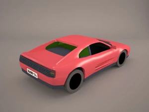 ferrari 348 tb 1989-1995 3D Model
