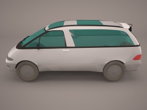 toyota estima lucida 3D Модель