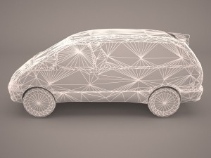 toyota estima lucida 3D Модель