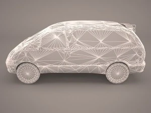 toyota estima lucida 3D Model