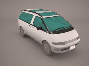 toyota estima lucida 3D Модель