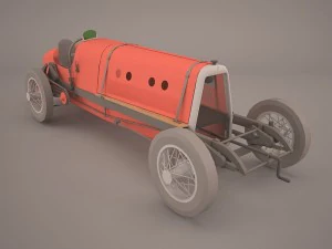 mercedes benz w125 gp 1937 3D Model