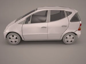 mercedes a class 3D Model