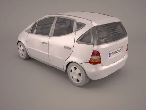 mercedes a class 3D Model