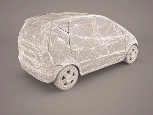 mercedes a class 3D Model