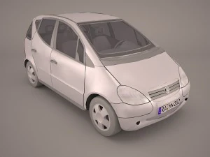 mercedes a class 3D Model