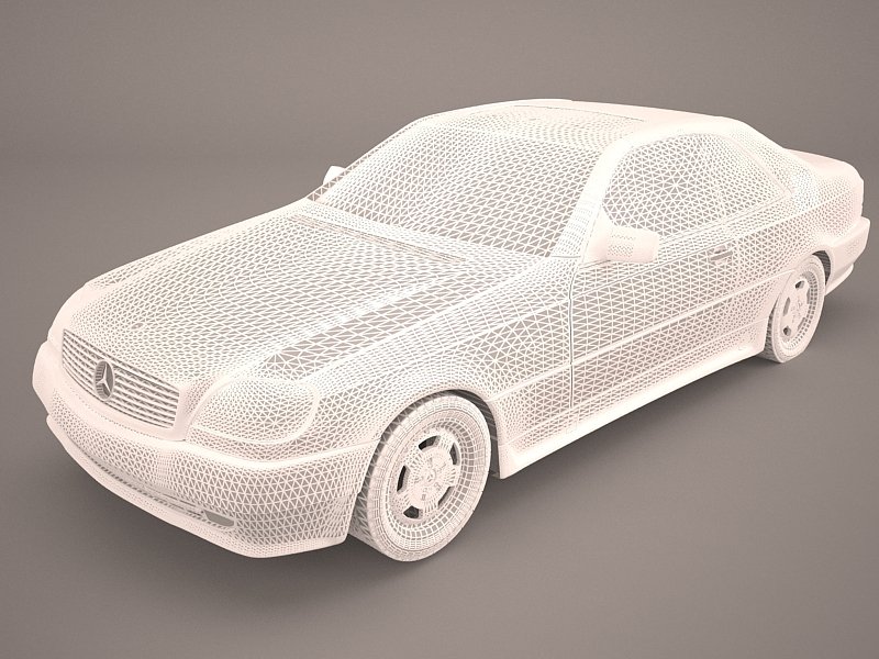 Benz 3d model. Benz 3d model
