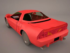 honda nsx 3D Model