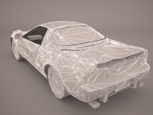 honda nsx Modelo 3D