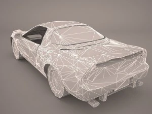 honda nsx 3D Model