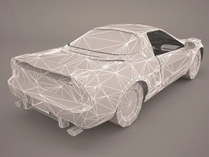 honda nsx 3D Model