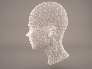 cabe&ccedil;a de darth vader Modelo 3D