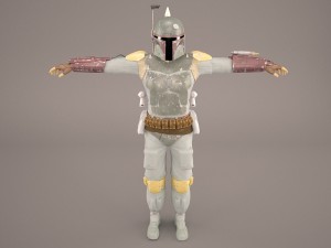 boba fett star wars 3D Model